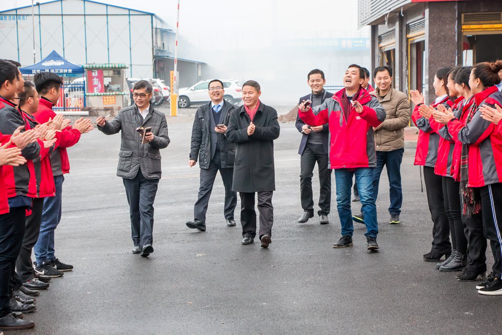 天嬌集團開工大吉！讓我們擼起袖子加油干！