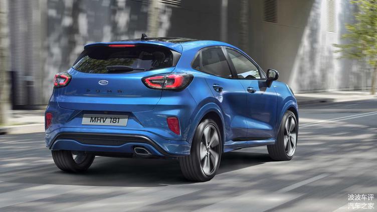 福特發(fā)布PUMA小型SUV官圖，歐式風(fēng)格，造型很有柔和感